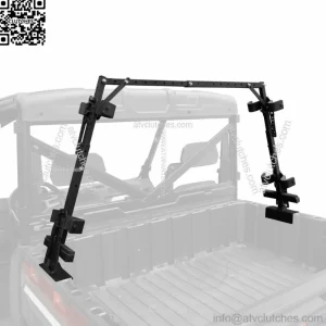 UTV Sporting Clays Gun Holder Bed Rack Mount For Polaris Ranger XP 1000/900/570