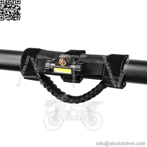 1.75"-2" Roll Bar Grab Handles w/LED Dome Light for Honda Yamaha Kawasaki Teryx
