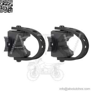 0.75-2.25" Grip Holder Rack Gun Tool Mount 2PC For UTV ATV Golf Cart Hunting