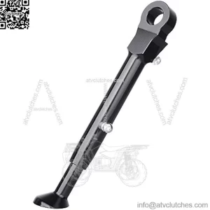 Motobiker Black Adjustable Kickstand Compatible with Yamaha R6S 1999-2010 /R6 99-05 /R1 1998-2008
