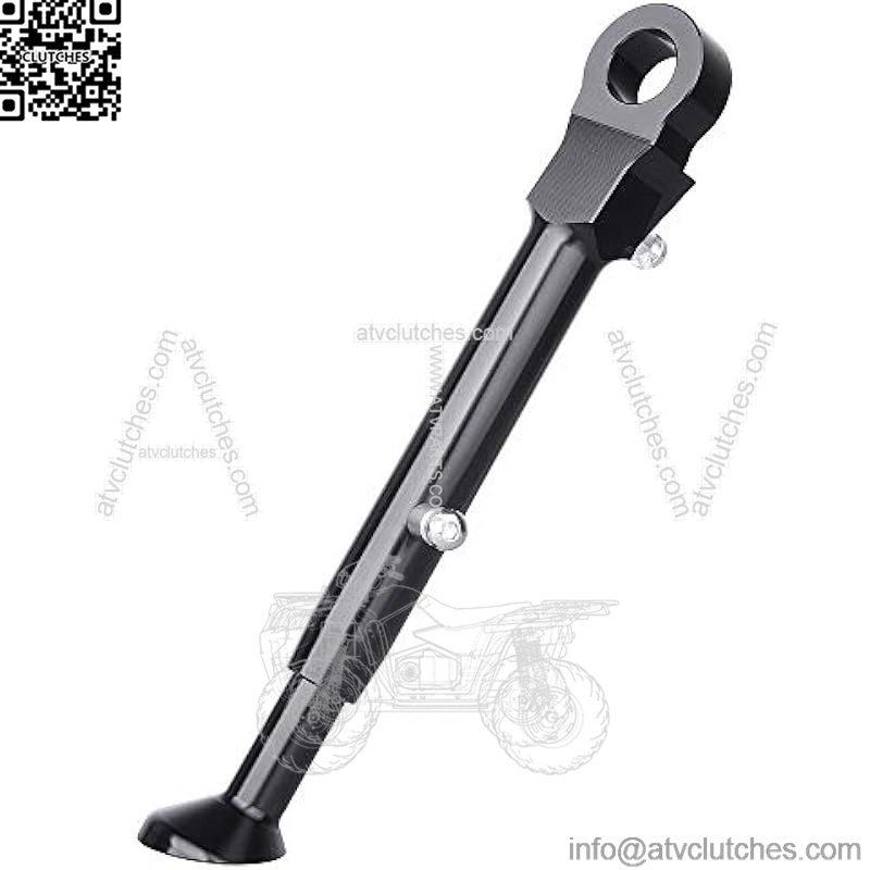 Motobiker Black Adjustable Kickstand Compatible with Yamaha R6S 1999-2010 /R6 99-05 /R1 1998-2008