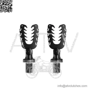 ATV UTV Gun Holder Rifle Mount Tool Rack Tie Downs Anchor for Polaris Ranger XP
