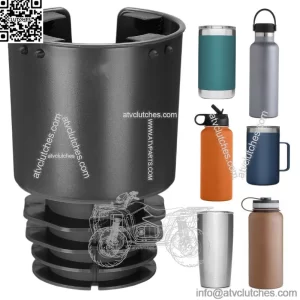 Car Cup Holder Adapter Expander Large Bottle Drink Holder For UTV Golf Cart Boat