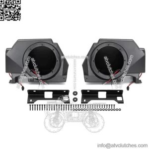 6.5'' Rear Speaker Pods Mount For Polaris PRO XP / XP 4 2020-2023