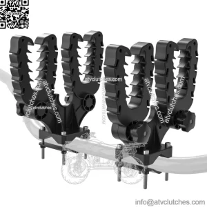 ATV Gun Holder Tool Rack Bow Rifle Rack Mount For UTV Polaris Sportsman Yamaha