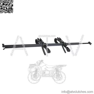 UTV Adjustable Overhead Gun Bow Rack in Cab For Polaris Ranger Can Am Defender