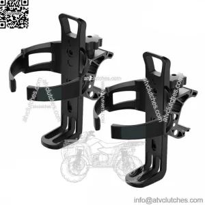 2PCS Cup Holder Drink Bottle Cage for Bike ATV UTV Boat Wheelchair Honda Yamaha