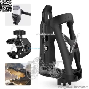 UTV/ATV Cup Holder Bottle Beverage Mount For Polaris Yamaha Scooters Motorcycles