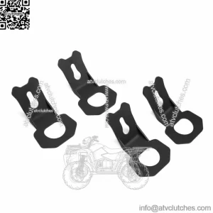 For Can Am Maverick X3 MAX RS DS RR Turbo 2017-2023 4PC Tie Down Brackets Hooks