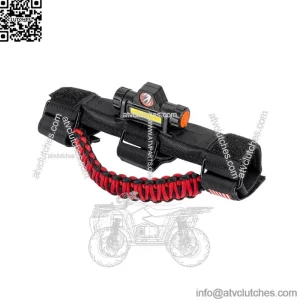 1.75"-2" Roll Bar Grab Handles Red with LED Dome Light for Polaris RZR Can Am X3