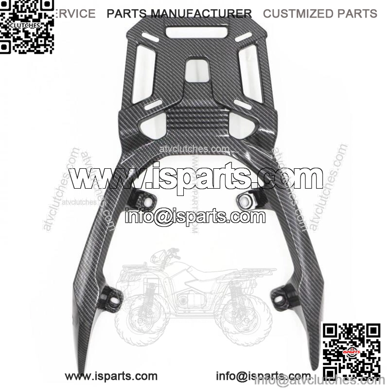 REAR WHEEL FENDER SUPPORT LUGGAGE RACK CARRIER CARBON FIT HONDA ADV150 ADV 20-21 (For: Honda)