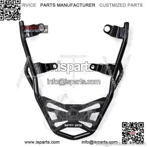 Rear Cargo Rack Black Steel Motorcycle Accessories Luggage HONDA ADV 150 2021-22 (For: Honda)