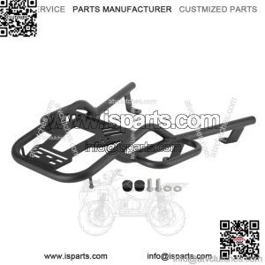 Black Rear Luggage Cargo Rack w/Grab Handle Rail For Honda ADV160 ADV 160 2023 D