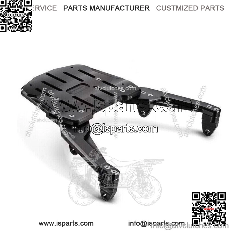 H2C REAR BLACK LUGGAGE CARRY RACK BAG BOX HOLDER FOR HONDA ADV 350 21-23
