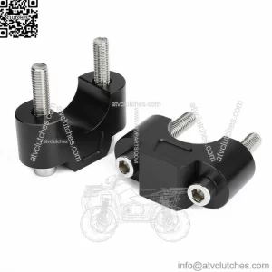 2Pcs Aluminum 28mm Handlebar Riser Handle Bar Clamp For Honda  X ADV 750 17-2018