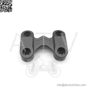 Black HandleBar Riser Mount Top Cover Clamp Fit Honda ADV 150 2019-2020