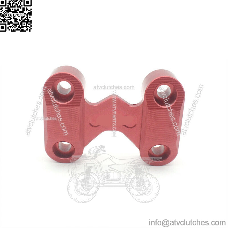Red HandleBar Riser Mount Top Cover Clamp Bracket Fit For Honda ADV 150 19, 20