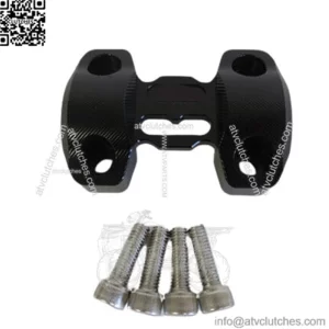 K-racing ADV adv150 CNC Handle Bar Riser Mount Top Cover Clamp Bracket BK
