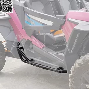 Nerf Bars Rock Sliders for RZR XP 1000 14-23, Combined Side Bumper Protection Frame Side Steps Nerf Bars for Polaris RZR S 1000 XP 1000 Turbo 900 Trail S 900 2014-2023 Accessories -2 Seater