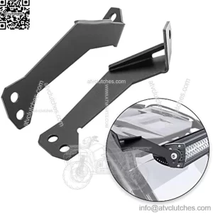 Upper Roof Brackets Roll Bar Cage Mount for 32" Straight/Curved LED Light Bar Compatible with Polaris RZR 900 1000