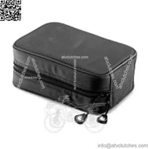 SuperATV Armrest Gun Storage for Polaris RZR 900/1000 / Turbo | Locking Compartment | 2 Keys Included | Water-Resistant Vinyl Exterior