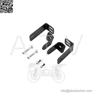 A-Pillar Roll Bar Over Hood 30in LED Light Bar Mounting Brackets Compatible with Polaris RZR 800 900 XP 1000 Turbo Models