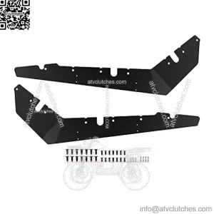 Lower Door Panels Insert Kit for RZR PRO XP, Lower Door Trim Kit Door Valance for Polaris RZR PRO XP 2020-2023, RZR PRO R/Turbo R 2022 for 2 Doors Accessories (2PCS, Black)
