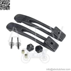 SNOWMOBILE HOOD STRAP KIT INCLUDES POSTS 1906-0004 SKI DOO OEM #861773900