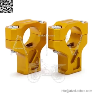 Custom Increased 5mm Motorcycle Handlebar Risers Mount Clamps for Sur-ron Ultra Bee