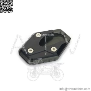 Motorcycle Billet Aluminum Kickstand Pad Plate
