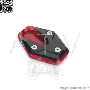 CNC Billet Anodized Aluminum Motorcycle Kickstand Pad