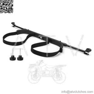 Golf Cart Bag Holder Bracket Attachment for EZGO Club Car Yamaha Carts Rear Seat