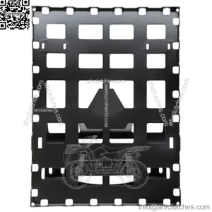 Tusk Seat Cargo Rack Kit, Rear Can-Am Maverick X3 Max For Coolers, Bags, luggage
