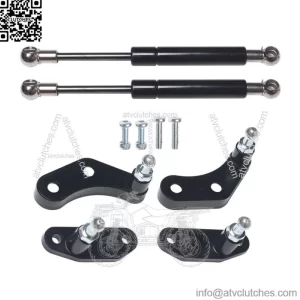 Black Billet Aluminum Anodized Door Opener Kits For Can-Am Maverick X3 2017-2020