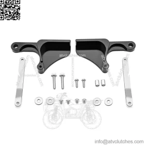 CNC Billet Aluminum Anodized Door Handle Set For Can-Am Maverick X3 Max 2017-23