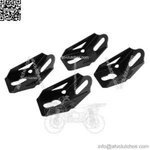 Tusk Maverick X3 Tie Down Adapters 4 Pack Black Powder Coated For CAN-AM