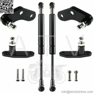 Black Billet Aluminum Anodized Door Opener Kits For 2017-2020 Can-Am Maverick X3