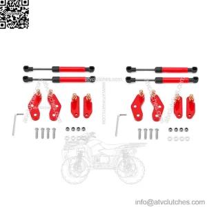Fit 17-23 Can-Am Maverick X3 MAX R BR Turbo Red Billet Aluminium Door Opener Kit