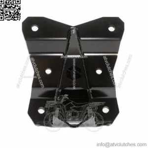 GEISER PERFORMAN2017+ Can Am Maverick X3 Dual Shear Radius Rod Plate Steel Black