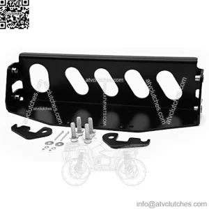 Heavy-Duty UTV Winch Mount Bracket Compatible with John Deere Gator XUV 825i