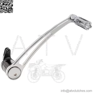 Arlen Ness 10 Gauge Brake Arm Chrome Aluminum +1" Peg Harley Touring Softail 00+ (For: Harley-Davidson)