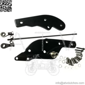 Drag Specialties Black Forward Control 3" Extension Kit Harley Softail 18+ M8 (For: Harley-Davidson)