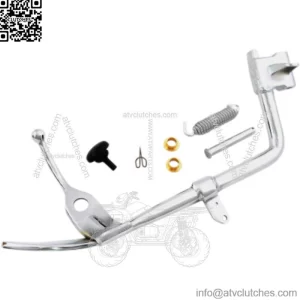 Chrome Replacement Complete Jiffy Kickstand Kit 2007-17 Harley Softail FXST FLST (For: Harley-Davidson)
