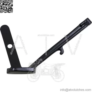 Drag Specialties Gloss Black 1" Under Stock Kickstand 2018+ Harley Softail (For: Harley-Davidson)