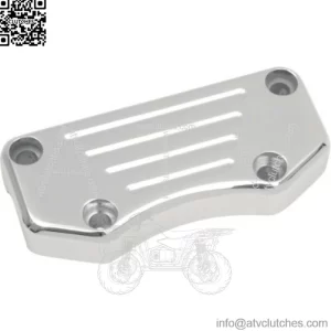 Drag Specialties Chrome Ball Milled Buffalo Handlebar Top Clamp Harley Custom (For: Harley-Davidson)