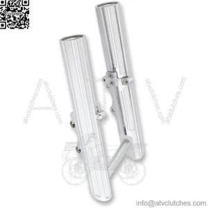 Arlen Ness 10 Gauge Dual Disc Hot Legs Lower Fork Legs Chrome Harley Touring 14+ (For: Harley-Davidson)
