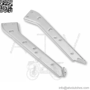 Chrome Heavy Duty HD Saddlebag Rails Support Brackets Set Harley Touring Dresser (For: Harley-Davidson)