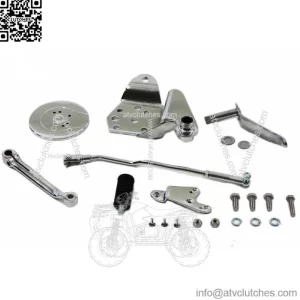 Complete Chrome Forward Control Shift Kit 1952-1978 Harley Panhead & Shovelhead (For: Harley-Davidson)