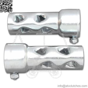 1 3/4" 7/8" 2" Shorty Steel Baffles 4" Long Baffle Set for Exhaust Pipes Harley (For: Harley-Davidson)