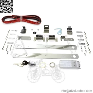 V-Twin Saddlebag Lock Locks Hardware Hinge Kit 1970-1980 Harley Shovelhead FLH (For: Harley-Davidson)